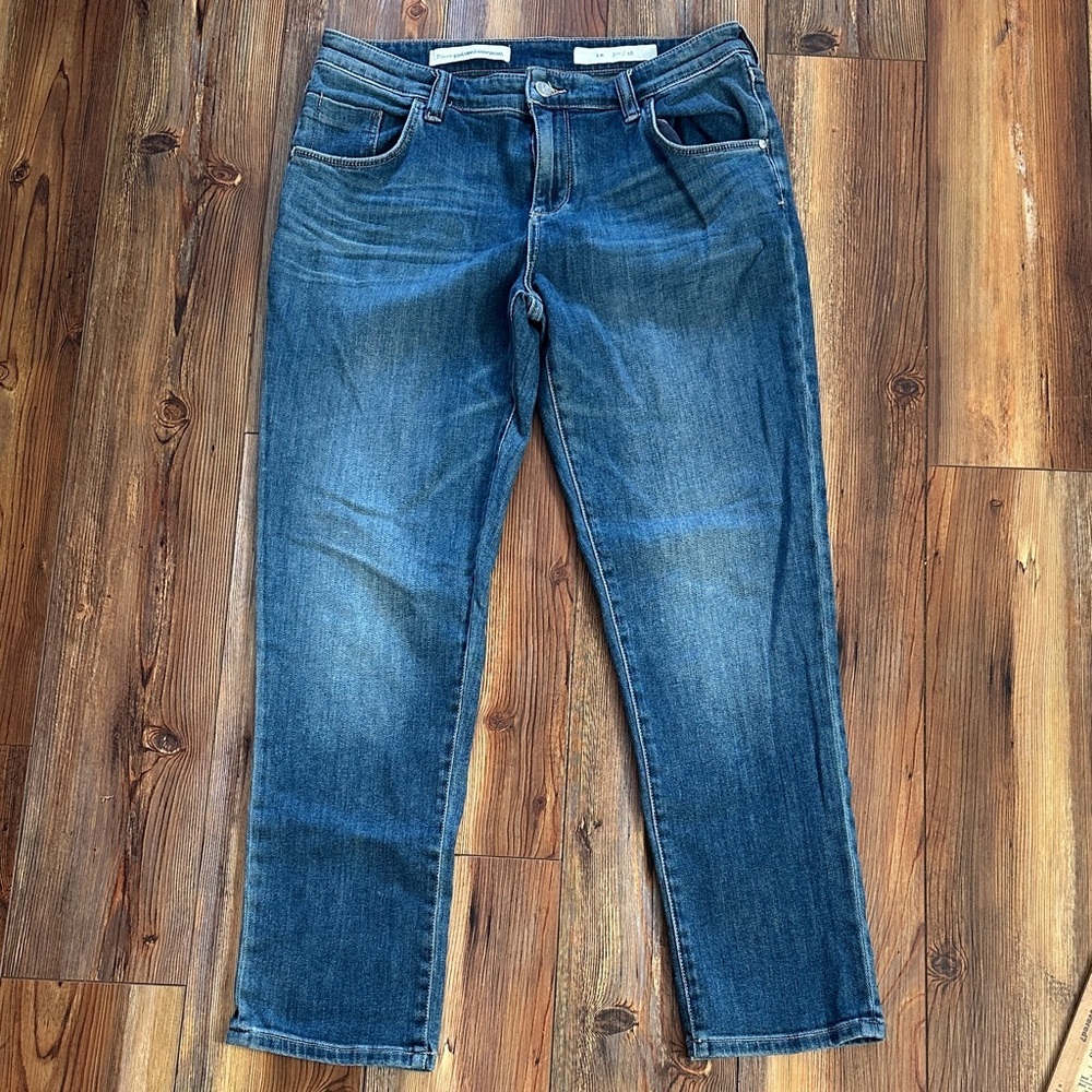 Pilcro and the Letterpress Women's Em Jeans in Blue Denim 28